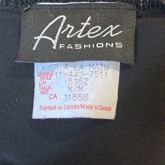 Vintage Artex Fashions Short Sleeve Blouse (minor flaw) - Picture 11 of 12